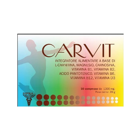 Carvit 30 Compresse Da 1300 mg