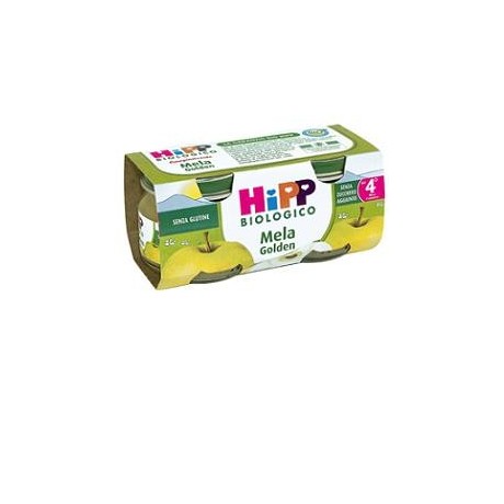 Hipp Biologico Omogeneizzato Mele Golden 80 g 2 Pezzi