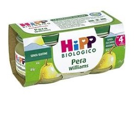 Hipp Biologico Omogeneizzato Pera Williams 80 g 2 Pezzi