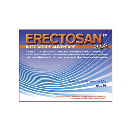 Erectosan Plus 30 Buste Da 3,5 g