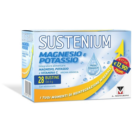 Sustenium Magnesio Potassio 28 Bustine Promo