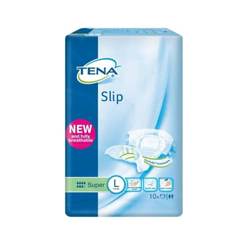 Pannolone Per Incontinenza A Mutandina Tena Slip Super L 10 Pezzi