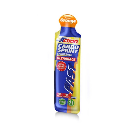 Proaction Carbo Sprint Ultra Race Gel Energetico All'arancia 60 ml