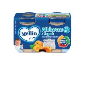 Mellin Merenda Yogurt Albicocca 2x120 g