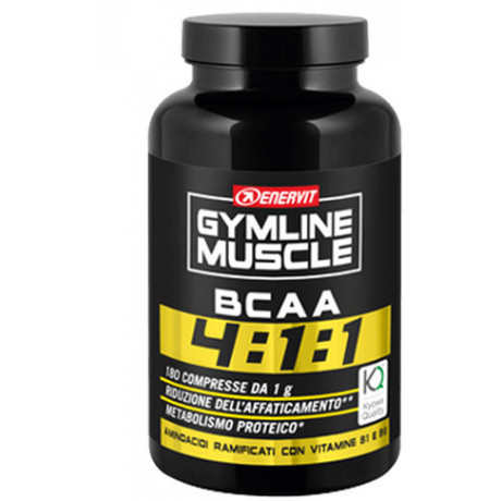 Gymline Muscle Bcaa 4:1:1 Kyowa Quality Compresse 180 Compresse 180 g