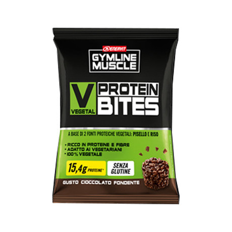 Gymline Muscle Vegetal Protein Bites Cioccolato Fondente 54 g