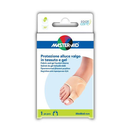 Protezione Master-aid In Gel E Tessuto Per Alluce Valgo 1 Pezzo