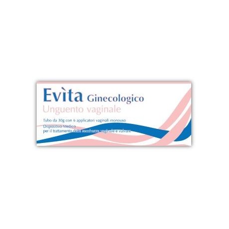 Evita Ginecolog Unguento Vaginale Tubo Da 30 g + 6 Applicatori Vaginali Monouso