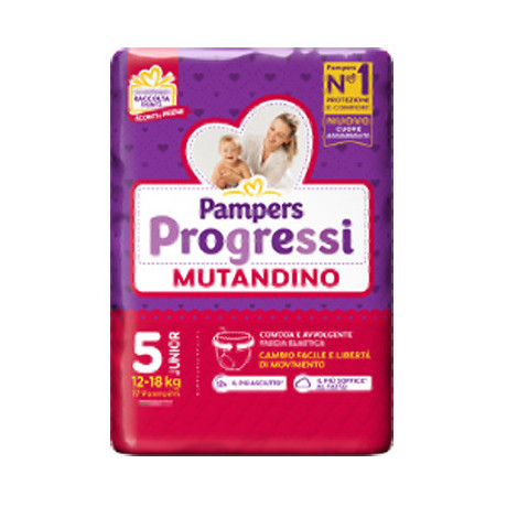 Pampers Prog Mut J 17pz