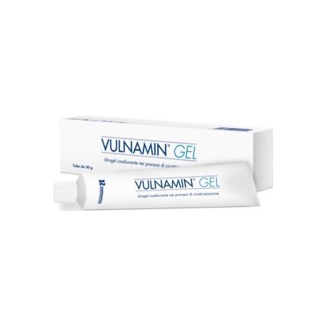 Vulnamin Medicazione Interattiva In Gel A Base Di Aminoacidicostitutivi Del Collagene E Sodio Jaluronato Tubo 50 g