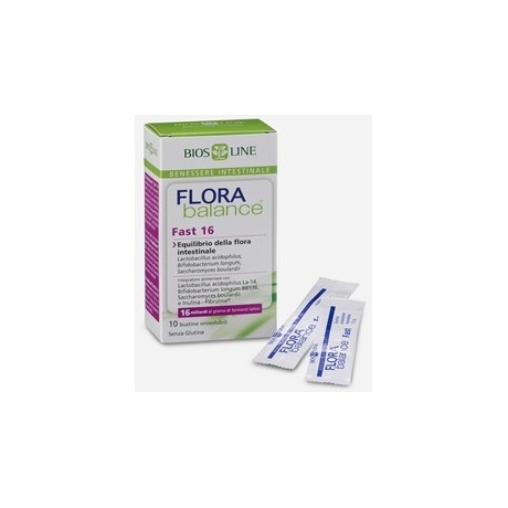 Biosline Florabalance Fast 10 Bustine Orosolubili