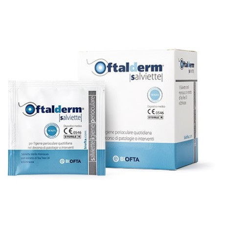 Oftalderm Salviette Steril16pz