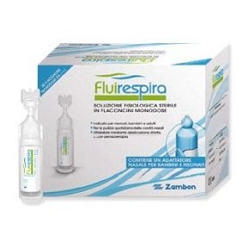 Fluirespira Soluzione Fisiologica Sterile 30 Flaconcini Monodose Da 5ml