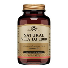 Natural Vita D3 1000 100prl