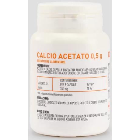 Calcio Acetato 100 Capsule