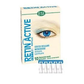 Retin Active Mirtillo Gocce Oculari 10 Flaconcini Monodose Da 0,5 ml