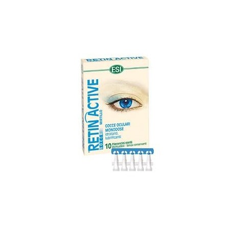 Retin Active Mirtillo Gocce Oculari 10 Flaconcini Monodose Da 0,5 ml