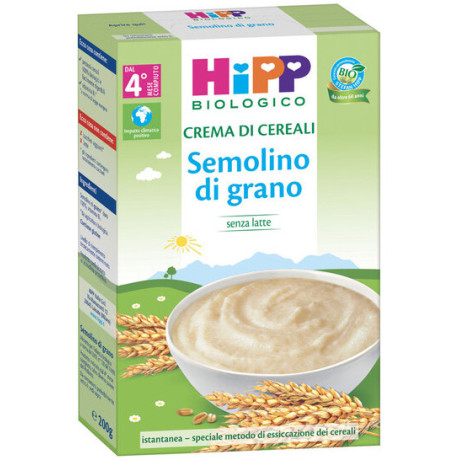 Hipp Bio Crema Cereali Semolin