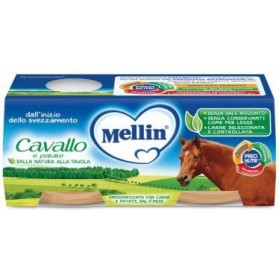 Mellin Omogeneizzato Cavallo E Patate 2 X 80 g