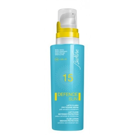 Defence Sun 15 Latte Fluido Protezione Media 125 ml