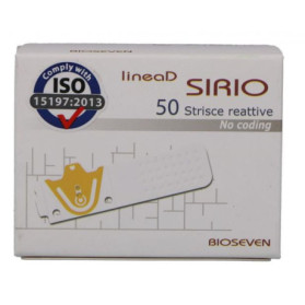 Linea D Sirio Glicemia 50 Strisce