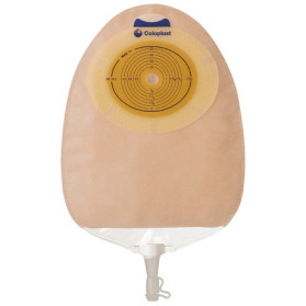 Sacca Trasparente Sistema A 1 Pezzo Per Urostomia Con Multichamber Sensura Ritagliabile 15/33 Mm Maxi 400 ml 10 Pezzi
