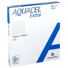 Aquacel Ag Extra Drs15x15cm5pz