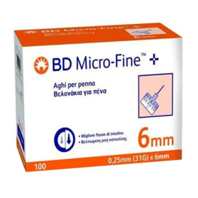 Bd Microfine Ago G31 6mm 100pz