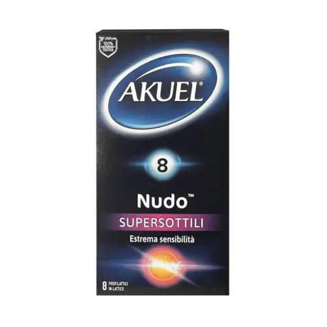 Akuel Nudo Supersottile 8pz