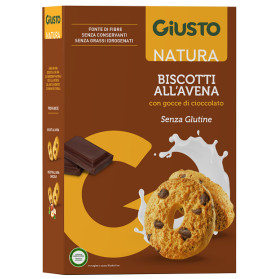 Giusto S/g Biscotti Avena Cioc