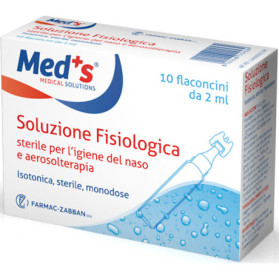 Meds Soluzione Fisiol 10 Flaconcino 2ml