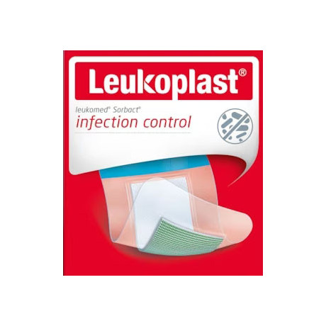 Leukomed Sorbact Medicazione 5x7,2 Cm 5 Pezzi