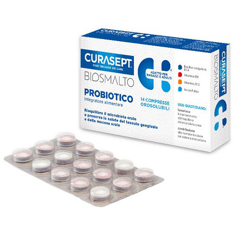 Curasept Biosmalto Probio14 Compresse