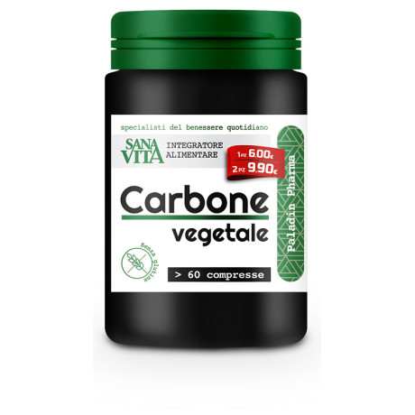 Sanavita Carbone Vegetale60 Compresse