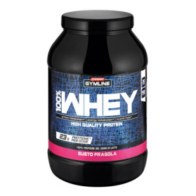Gymline 100% Whey Concentrate Fragola 900 g