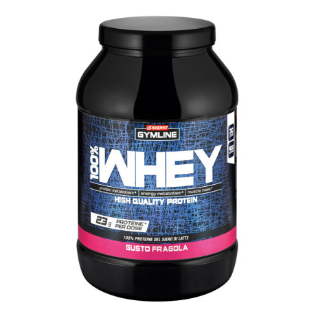 Gymline 100% Whey Concentrate Fragola 900 g