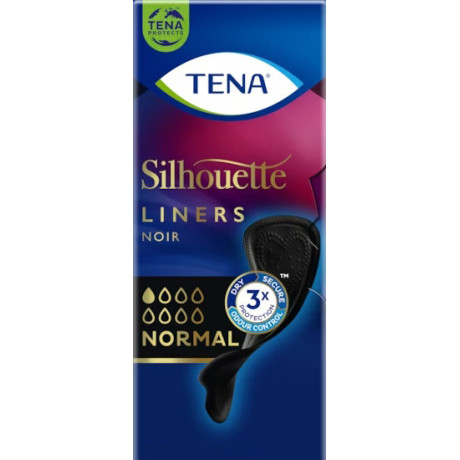 Tena Silhouette Noir Normal26p