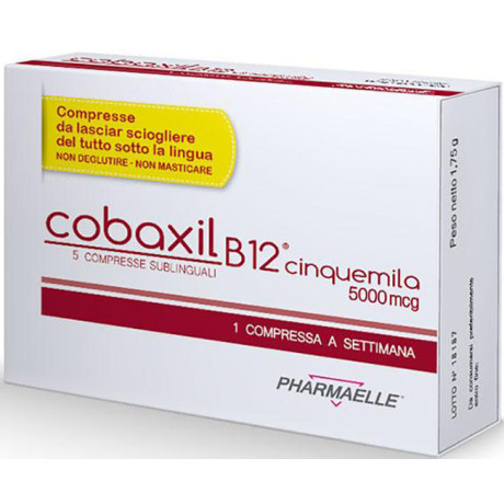 Cobaxil B12 5000 Microgrammo 5 Compresse Sunbl