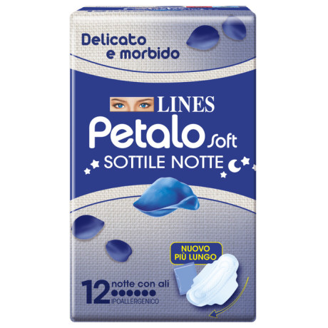 Lines Petalo Soft Notte 12pz