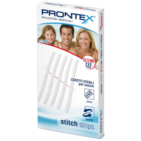 Prontex Stitch Strips 3x75 10p