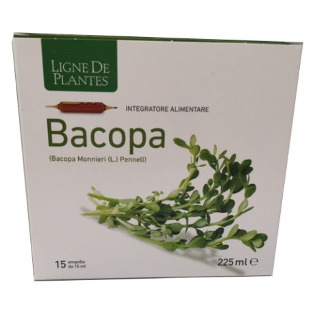 Bacopa Biologico 15 Ampolle Bevibili Da 15 ml