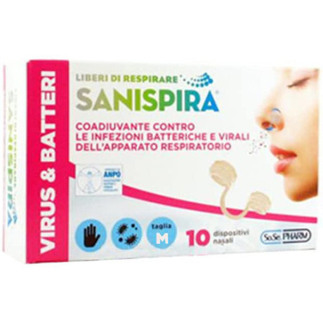 Sanispira Virus & Batteri M 10