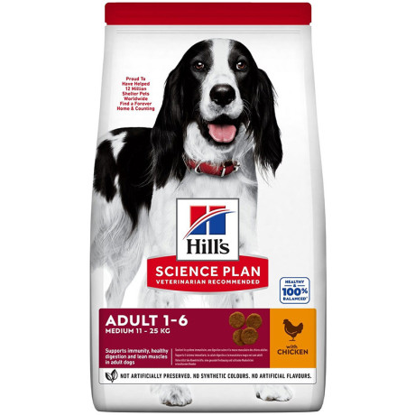 Sp Canine Adulti Md Ckn 2,5Kg