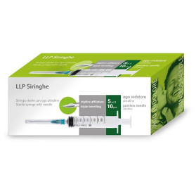 Siringa Ultrafine Llp 5ml 23g 10pz