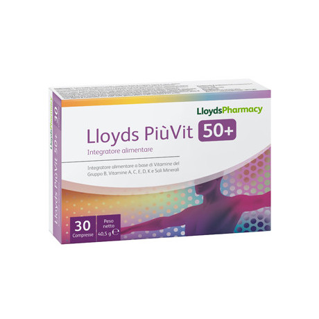 Lloyds Piu'vit 50+ 30 Compresse