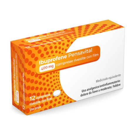 Ibuprofene Pensa 12 Compresse 400mg