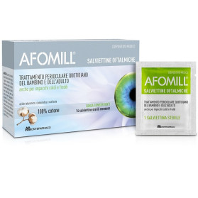 Afomill Salviettine Oftalmico 14pz