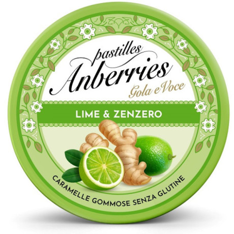 Anberries Lime&zenzero 50g