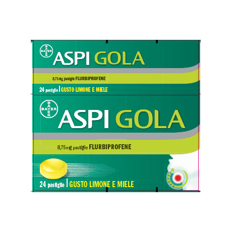 Aspi Gola 24 Pastiglie Lim Miele