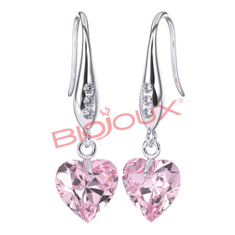 Bjt722 Orecchini Ra Heart Ss